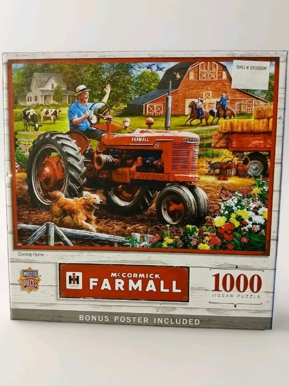 MasterPieces - Farmall - Coming Home 1000 Piece Jigsaw Puzzle New!